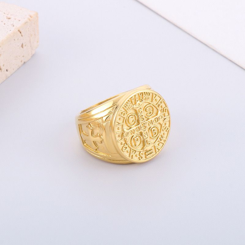 Power Statement Gold Ring