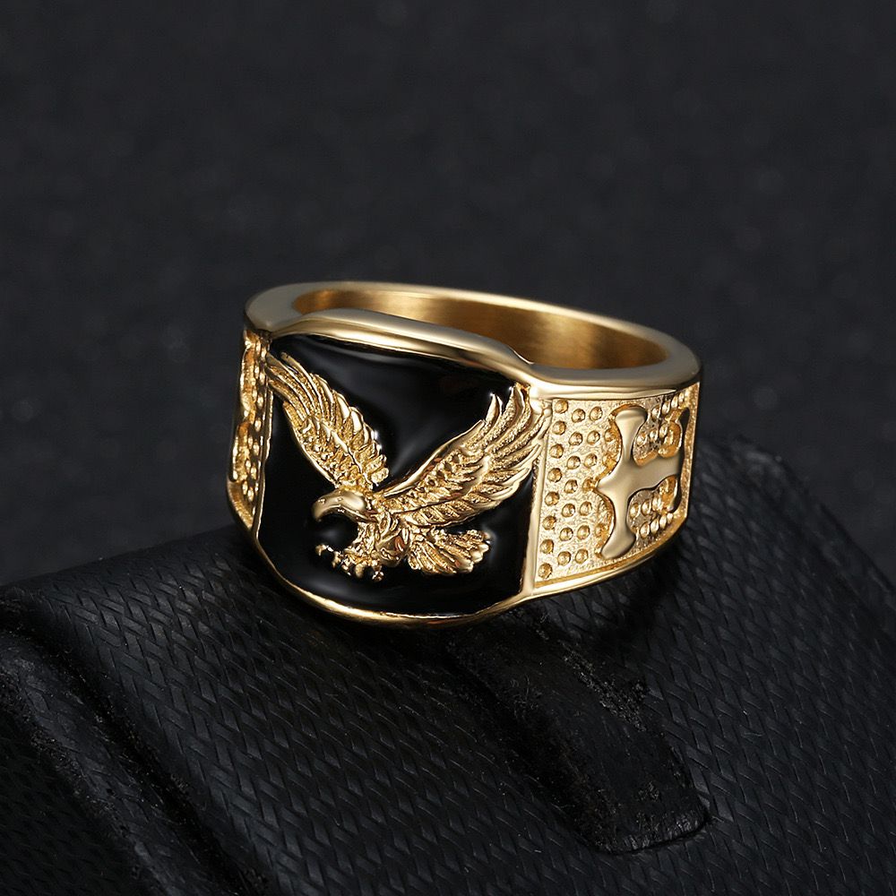 Golden Eagle Men's Ring