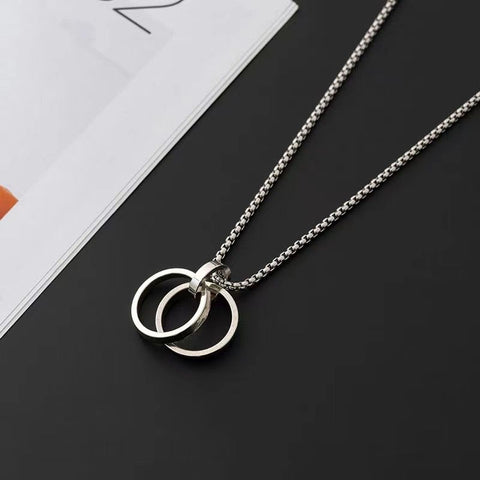 Dual Ring (Pendant + Chain)