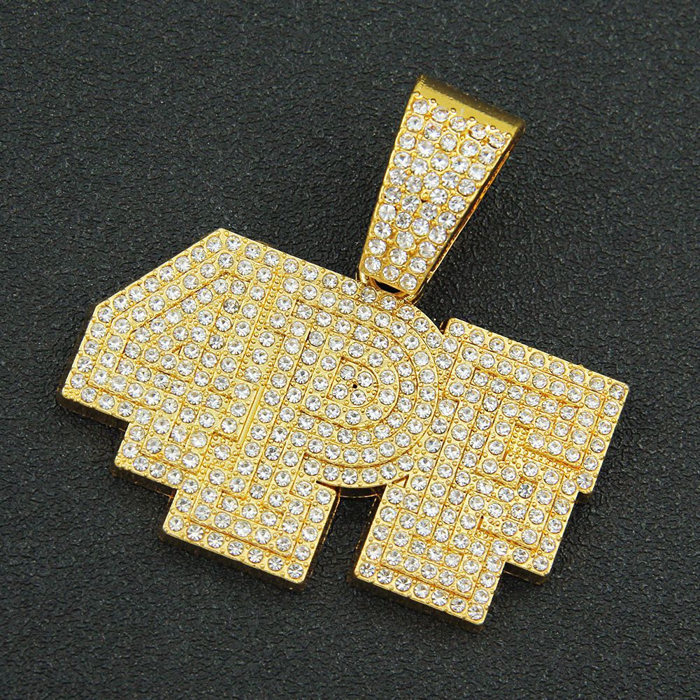 4PF - Iced Cuban Pendant & Chain
