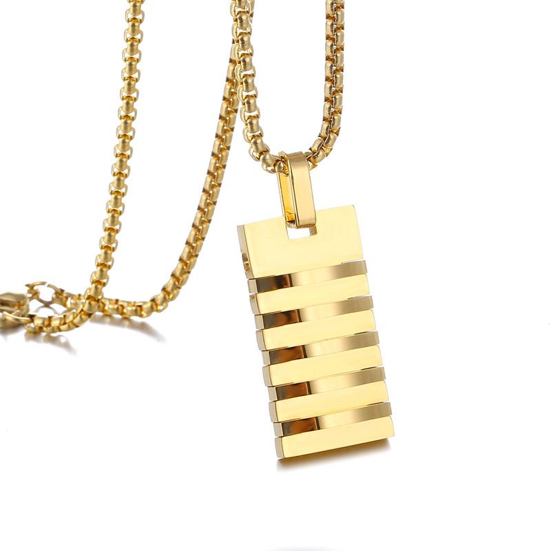 Timeless Charm Pendant - Titanium