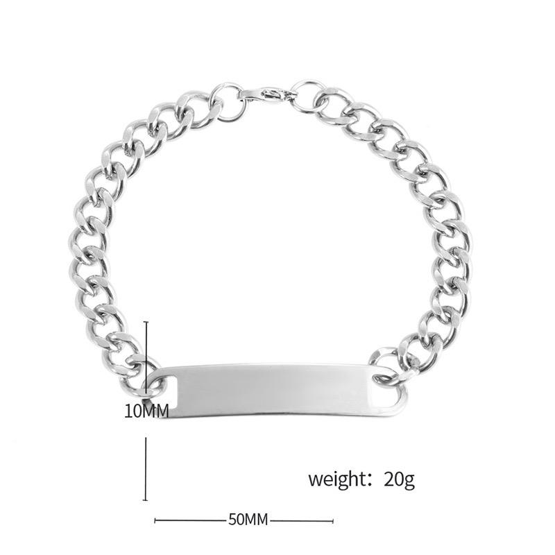 Bold Metal Cuban Bracelet - 10MM