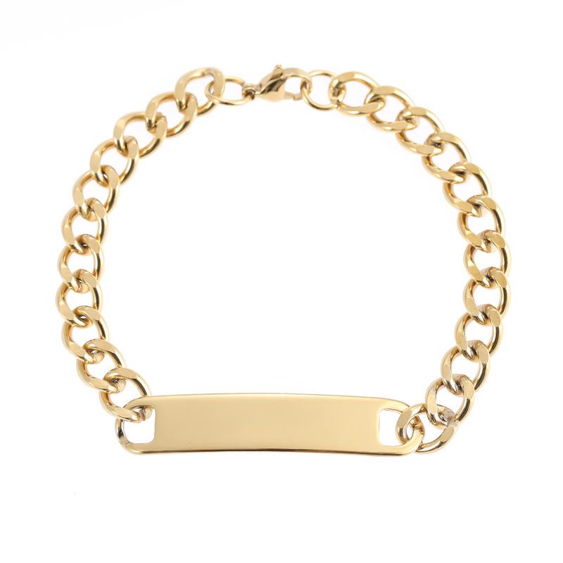Bold Metal Cuban Bracelet - 10MM