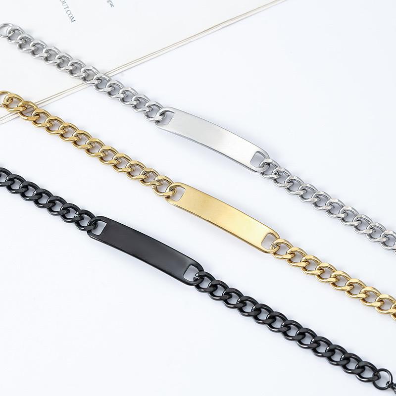 Bold Metal Cuban Bracelet - 10MM