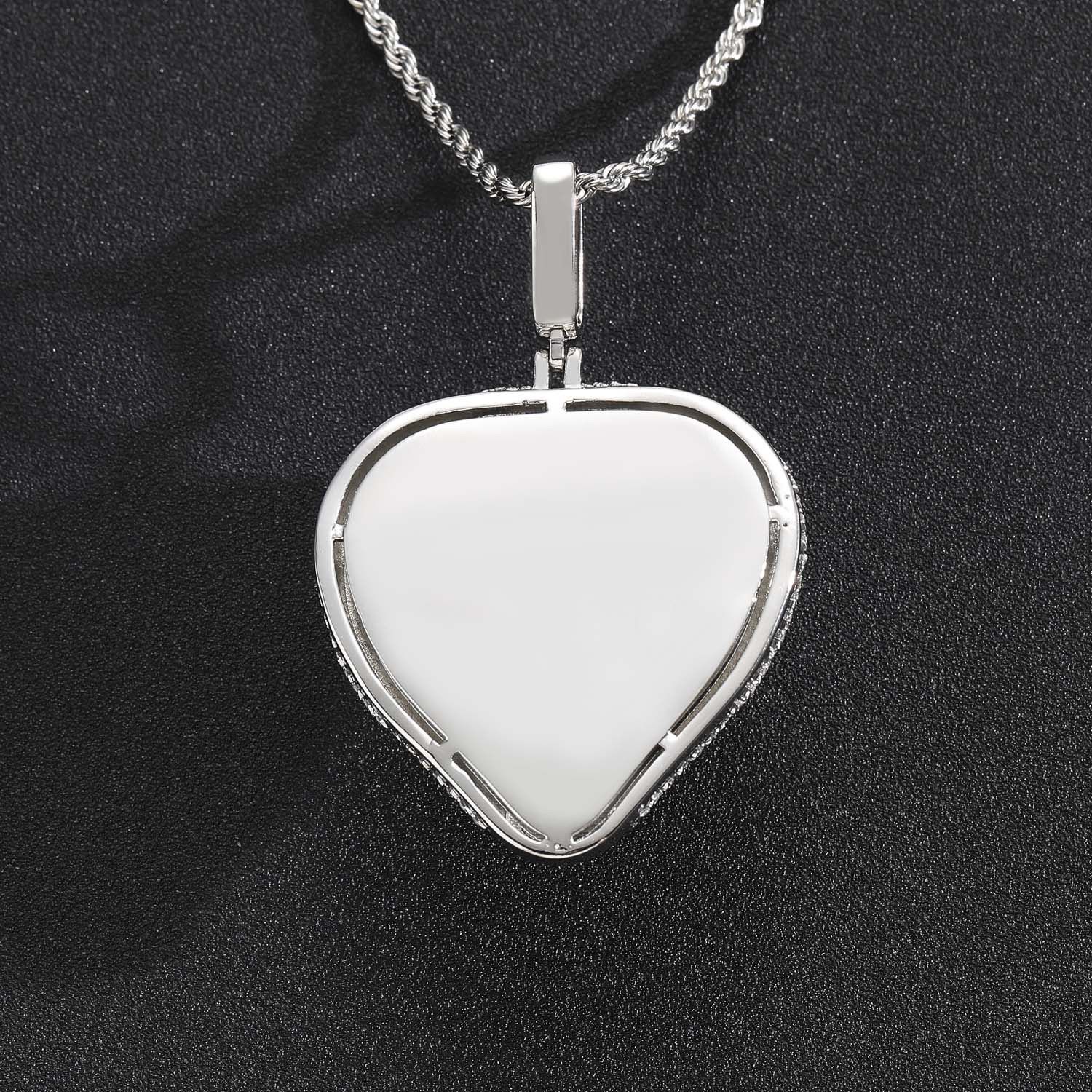 Cubic Zircon Iced Out Snake (Pendant + Chain)