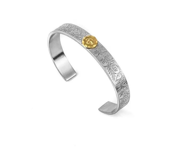 Bold Men’s Style Cuff - Titanium