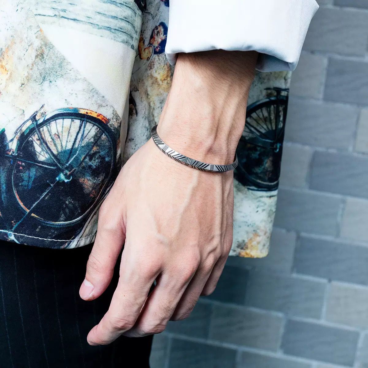 Men’s Cuff - 18K Gold Plated