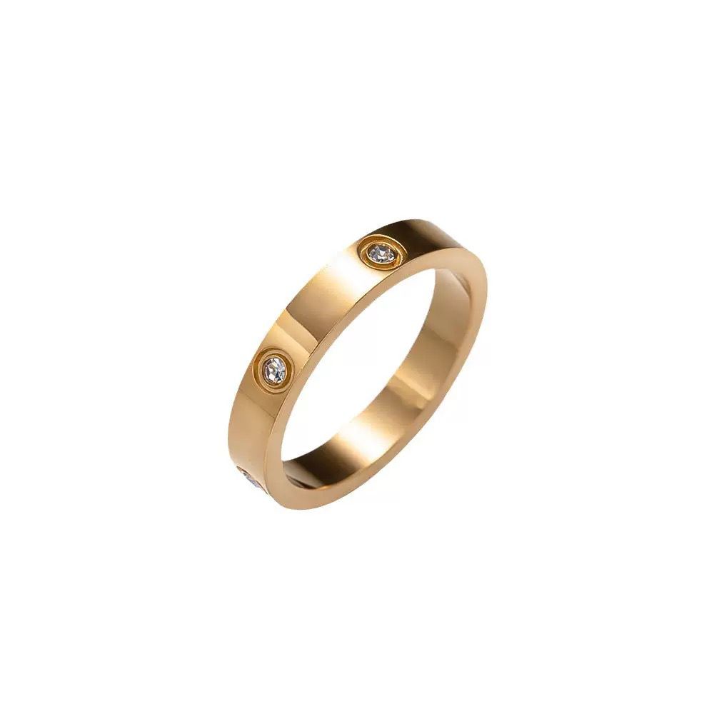 Elegant Women’s Band Ring - 4mm