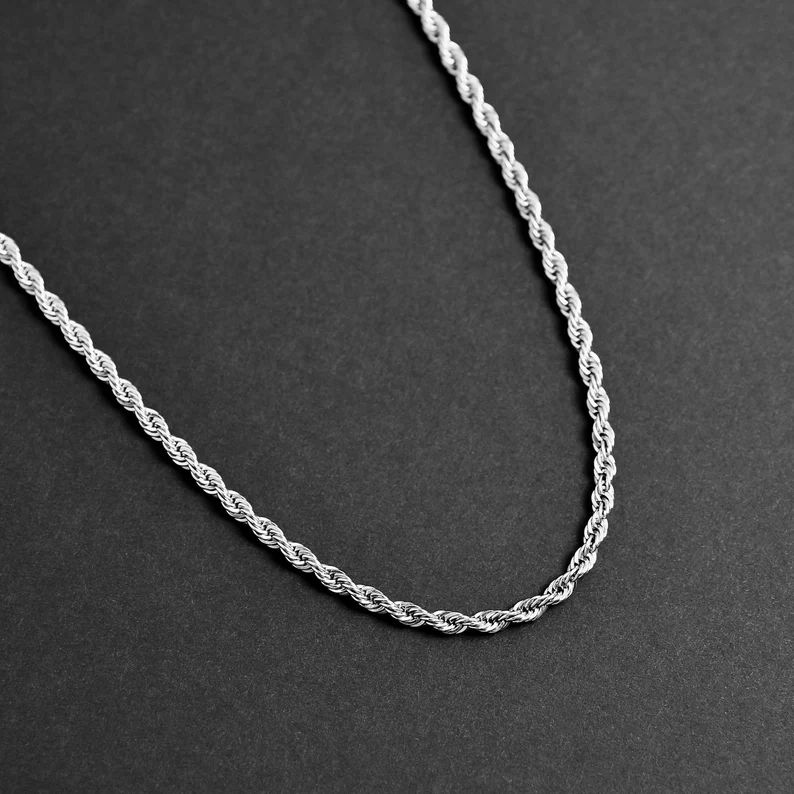 ROPE (SILVER) CHAIN