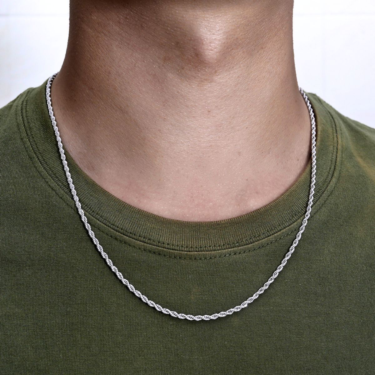 ROPE (SILVER) CHAIN