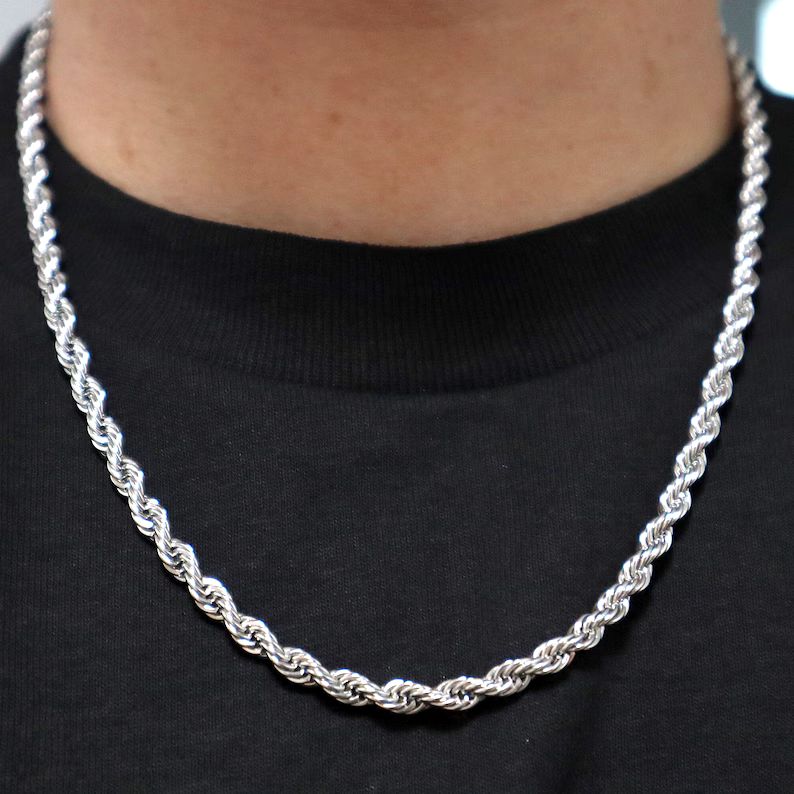 ROPE (SILVER) CHAIN