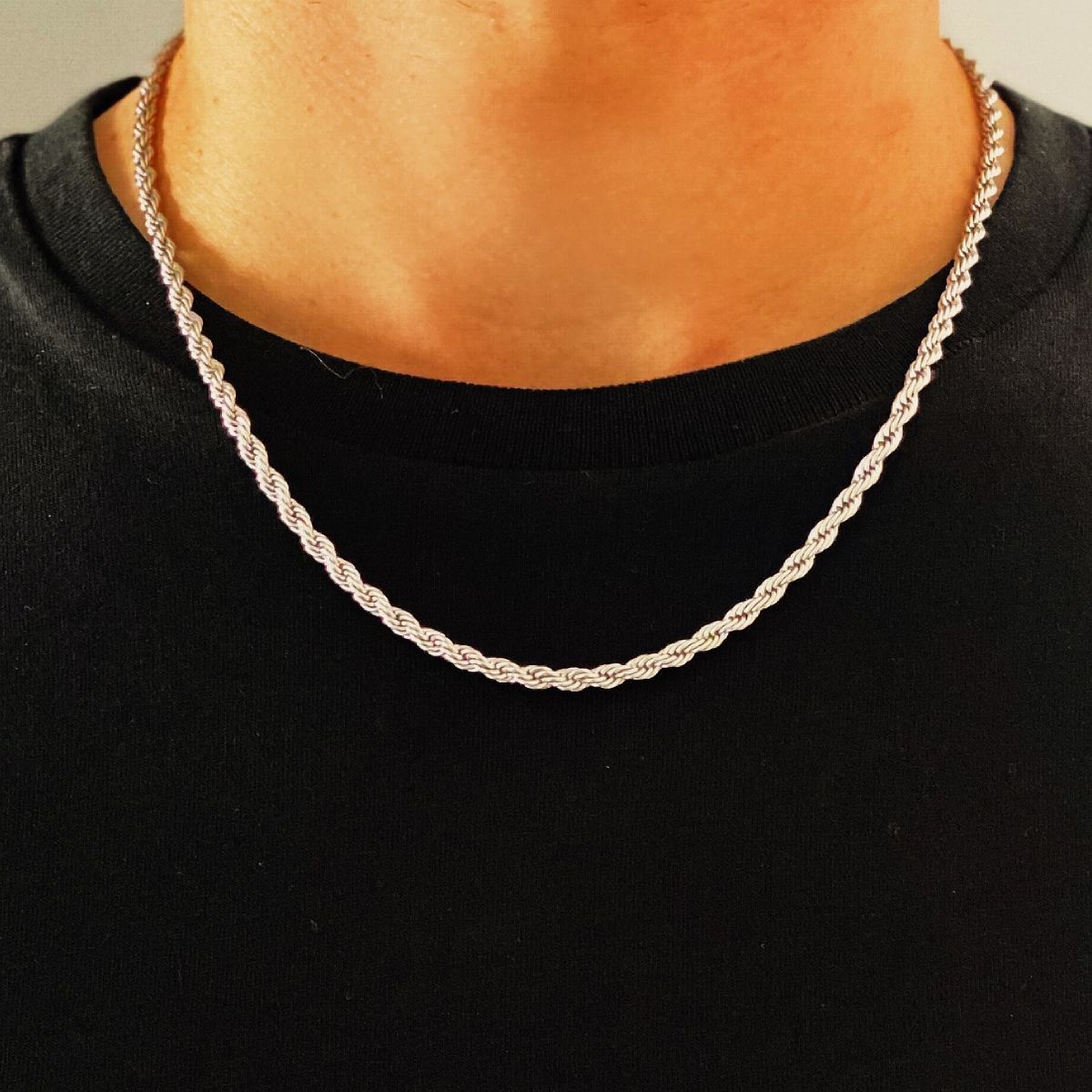 ROPE (SILVER) CHAIN