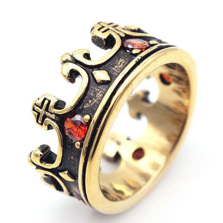 Royal Crown Men's Ring