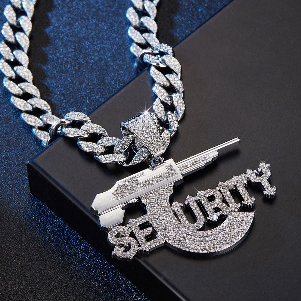 Security Gun (Pendant + Chain)