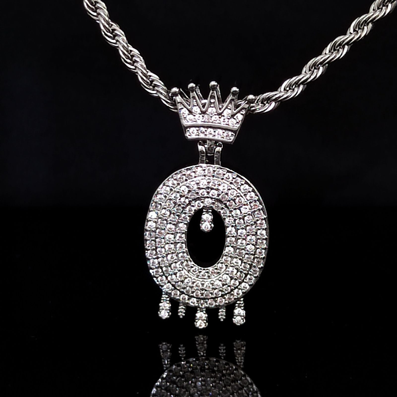 Dazzling Initial (Pendant + Chain)