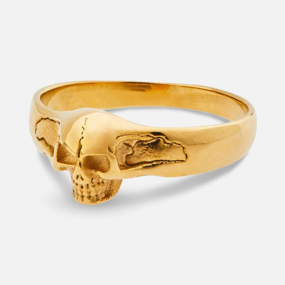 CRYPT RING (GOLD) - 18K Gold Plating