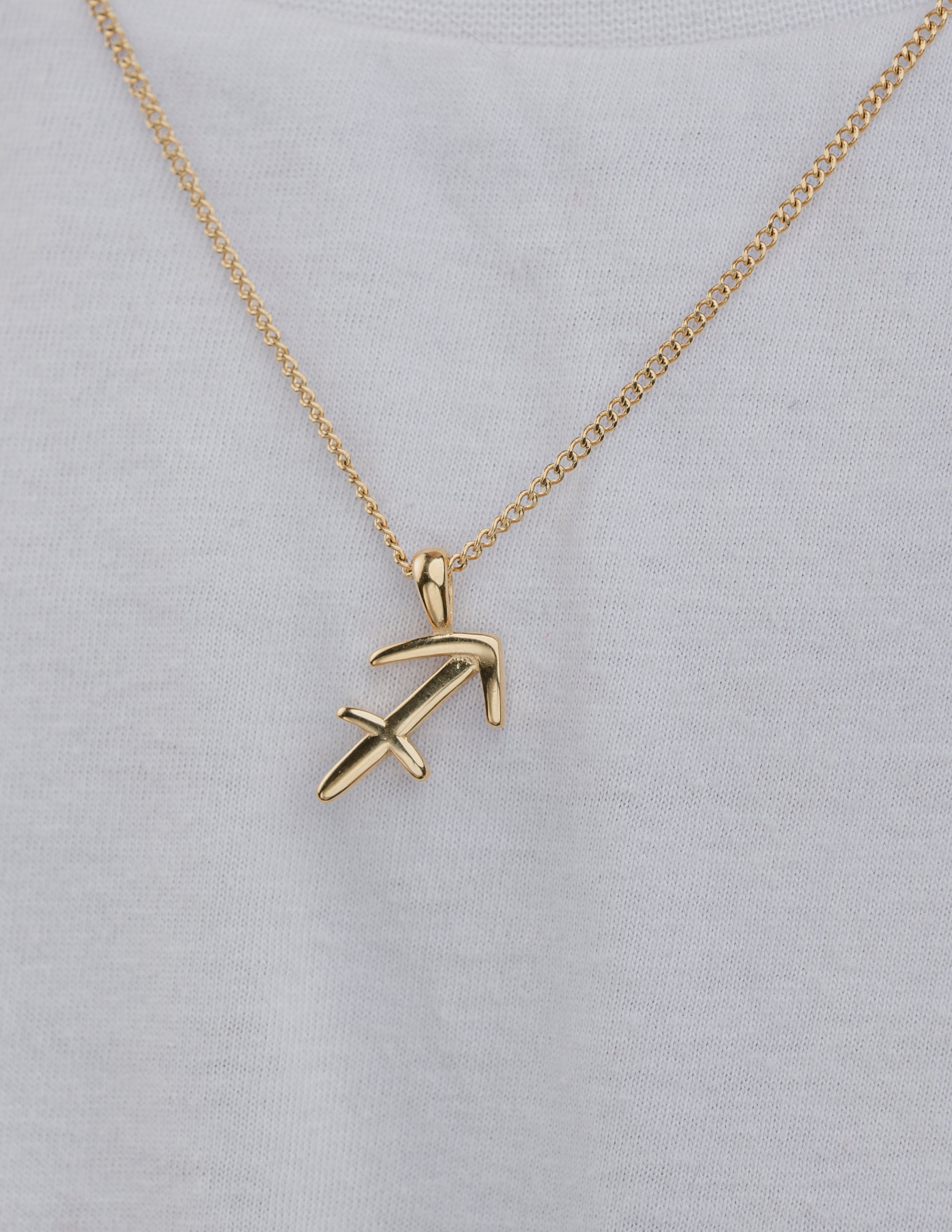 SAGITTARIUS (GOLD) Pendant+ Chain