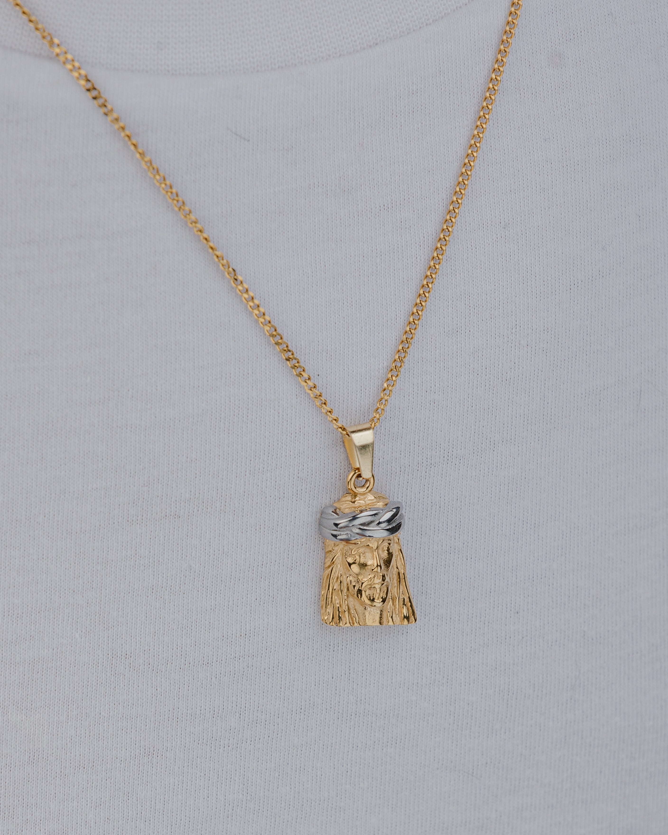 JESUS PIECE (GOLD) Pendant+ Chain