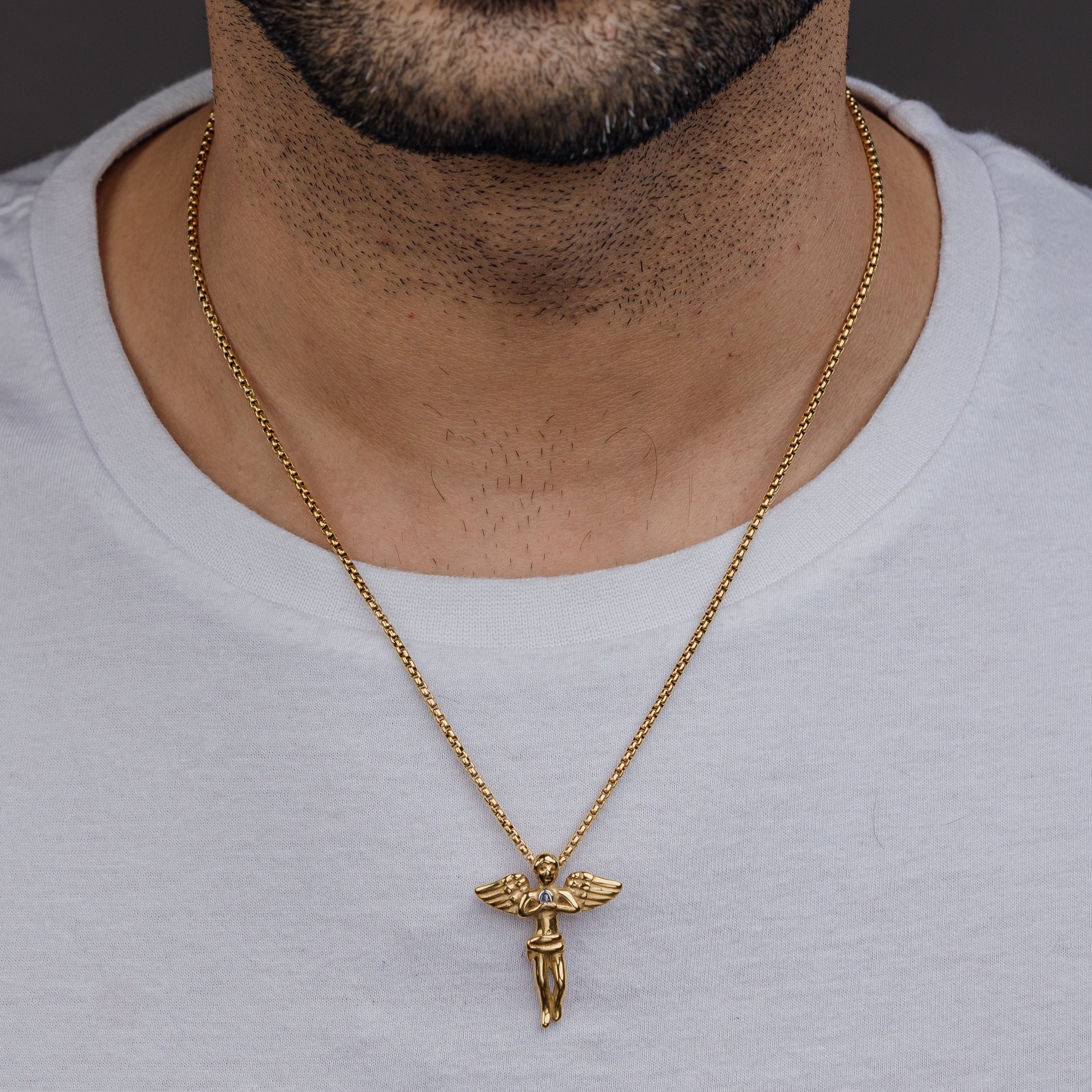 ANGEL (GOLD) Pendant+ Chain