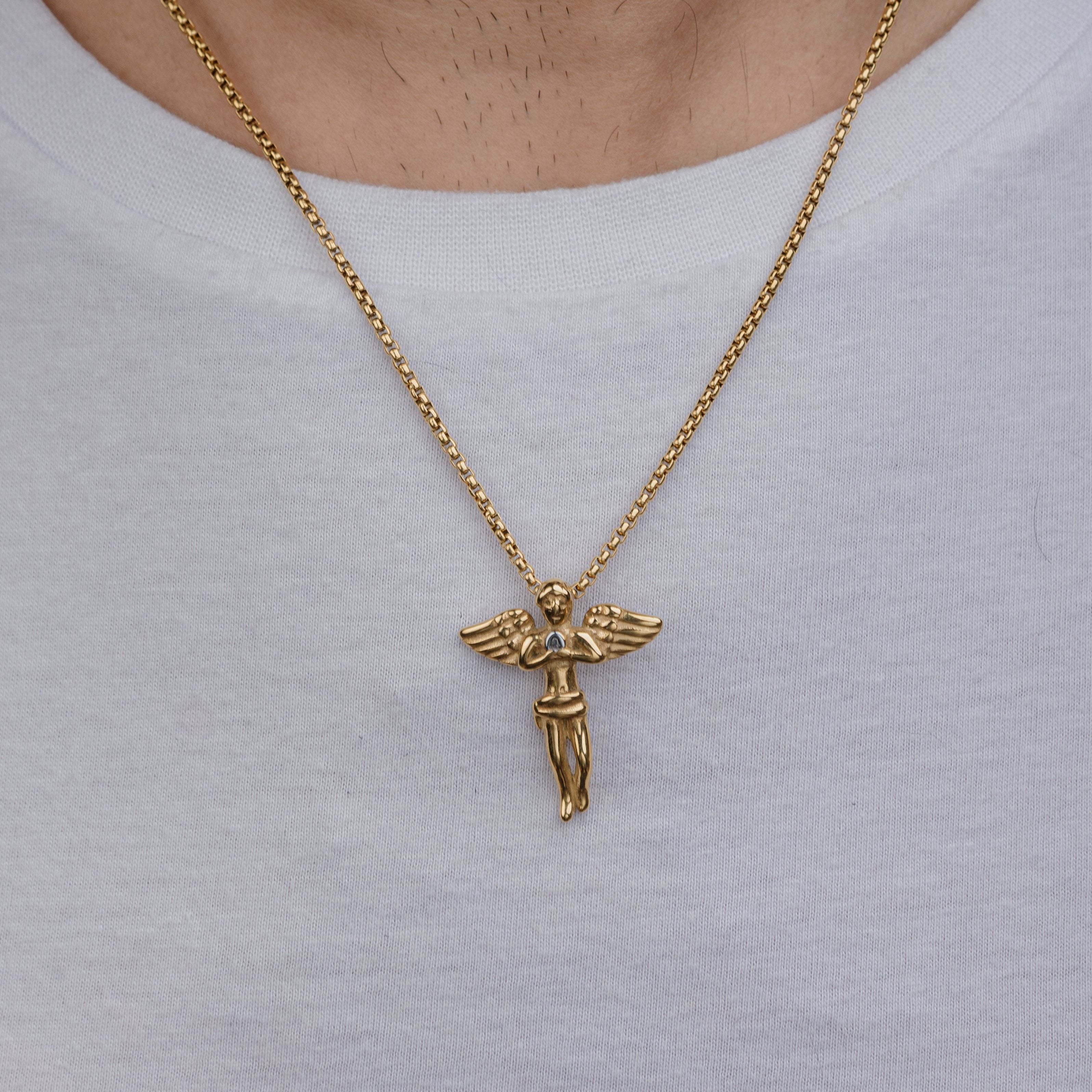 ANGEL (GOLD) Pendant+ Chain