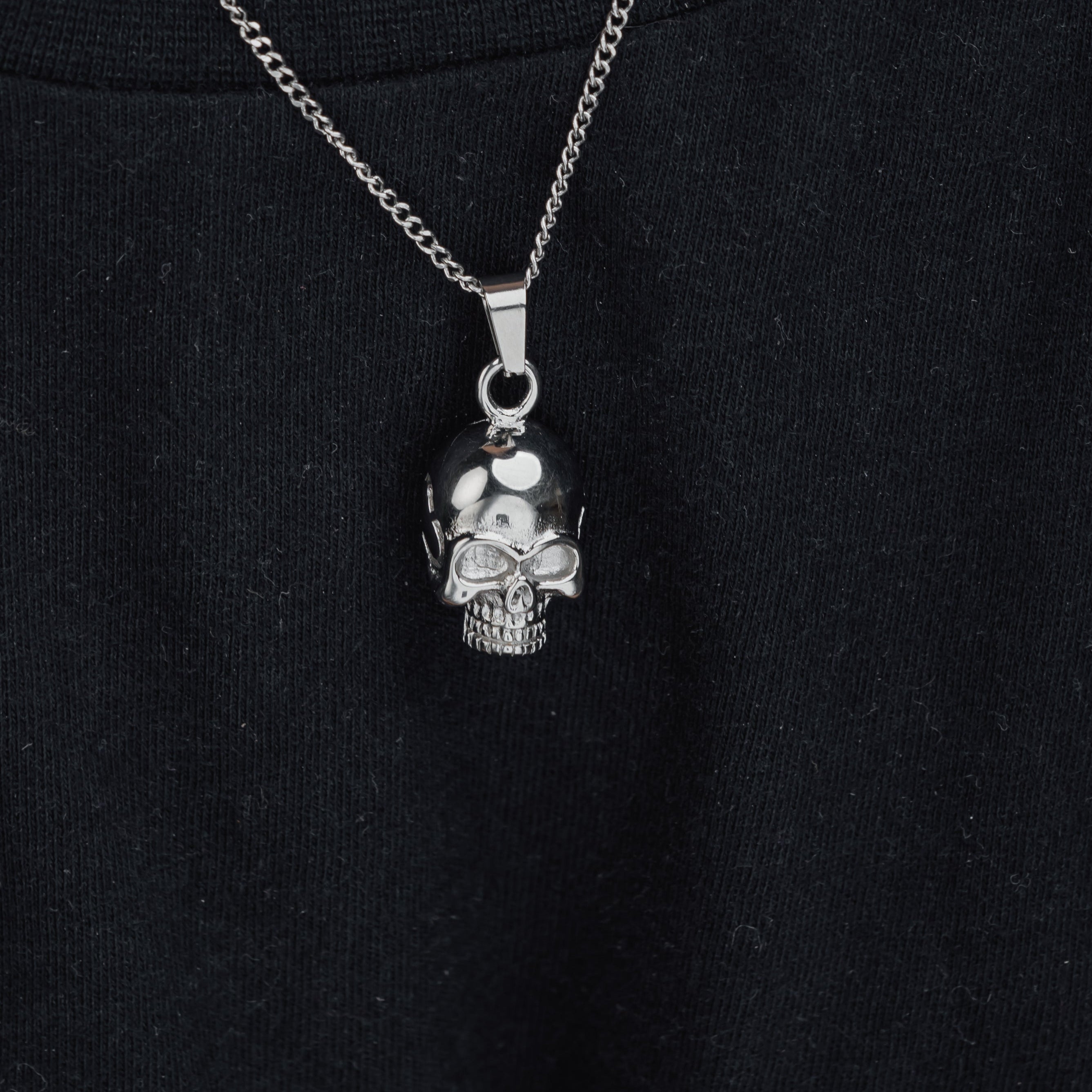 SKULL PENDANT (SILVER) Pendant+ Chain