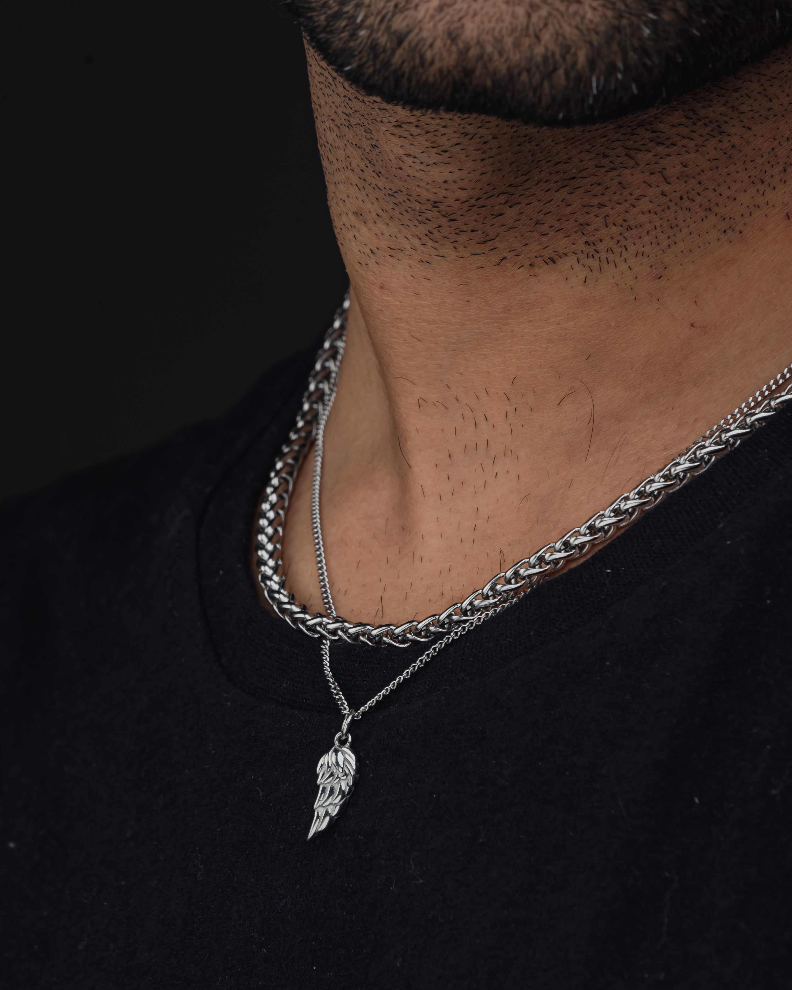 WING (SILVER) Pendant+ Chain