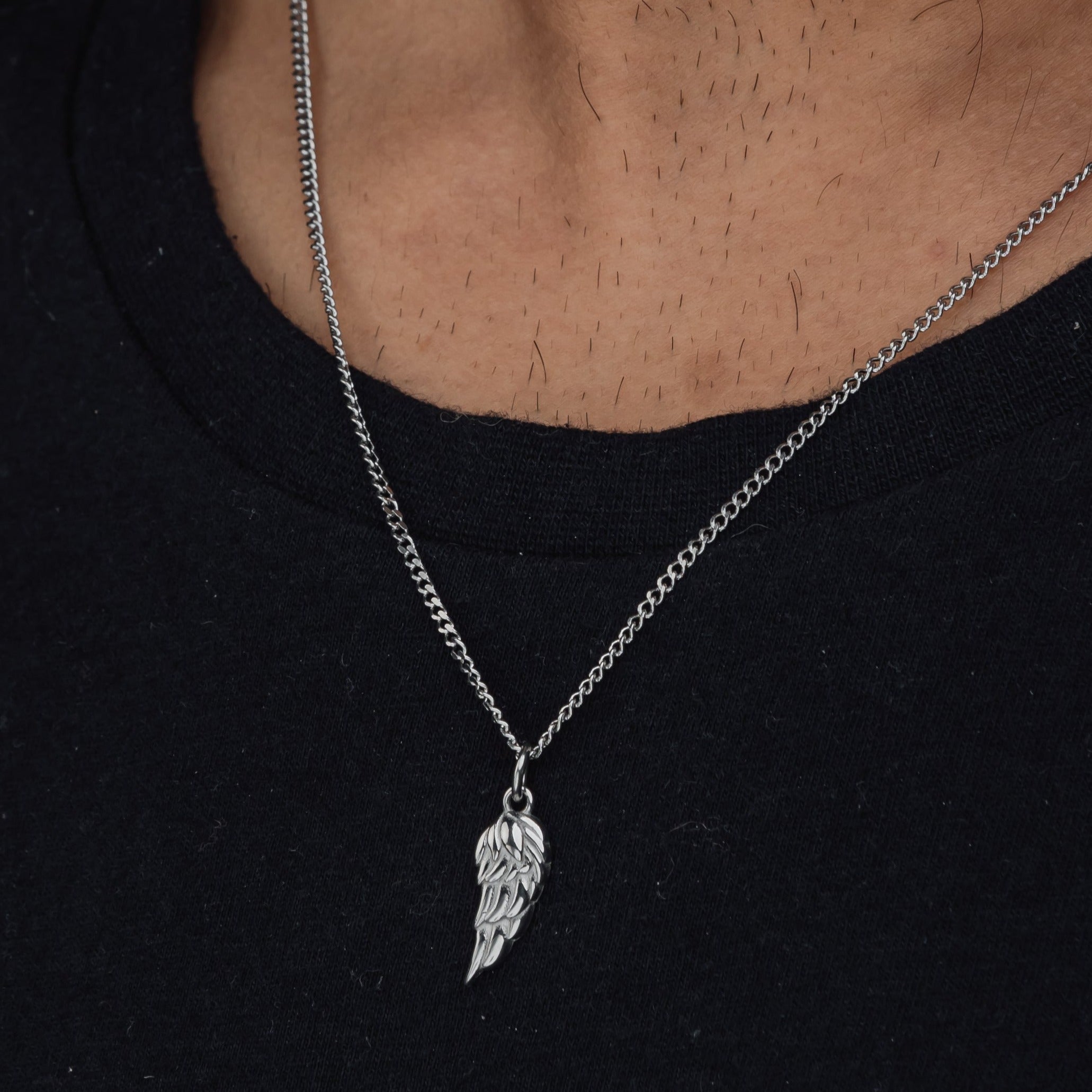 WING (SILVER) Pendant+ Chain