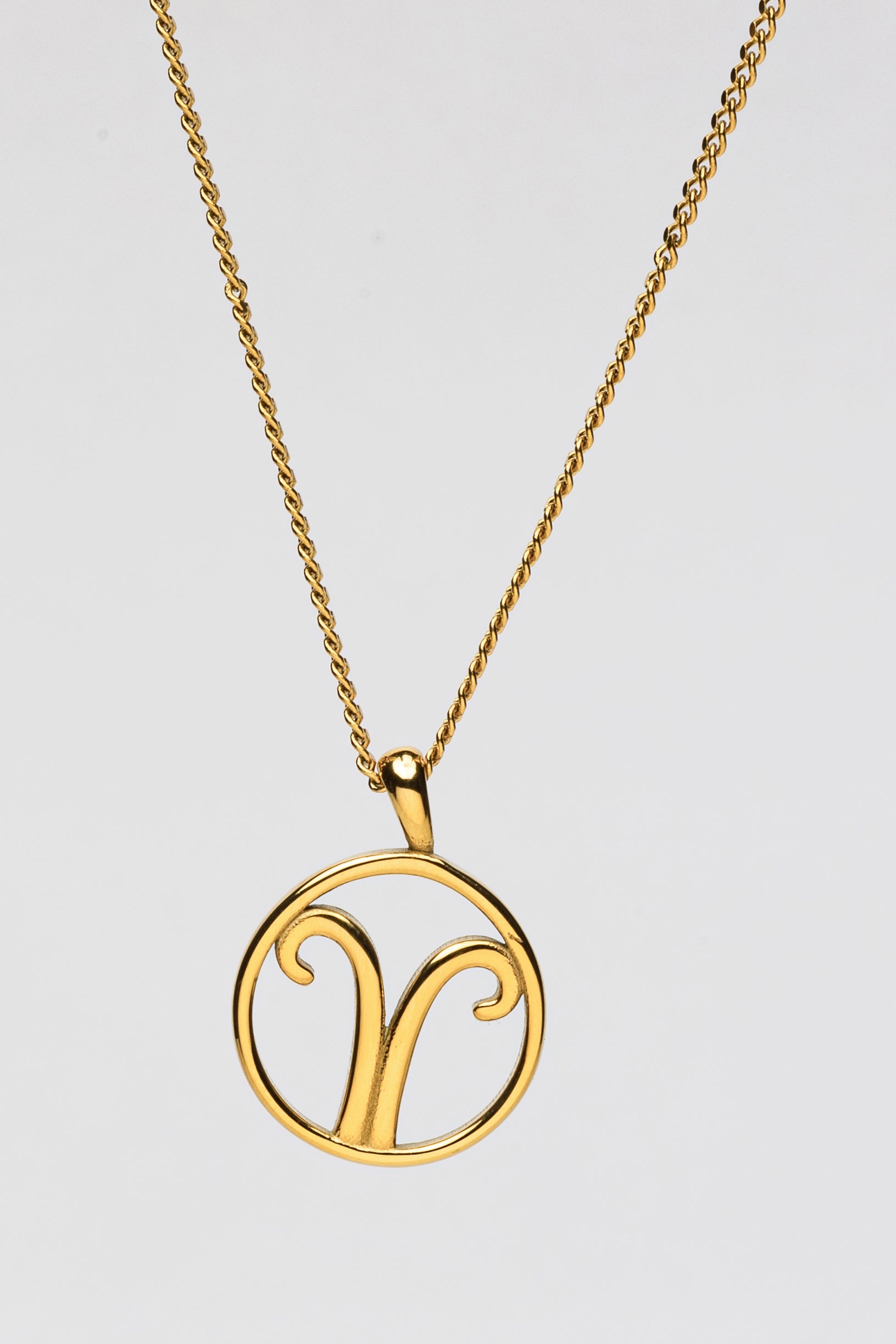 ARIES (GOLD) Pendant+ Chain