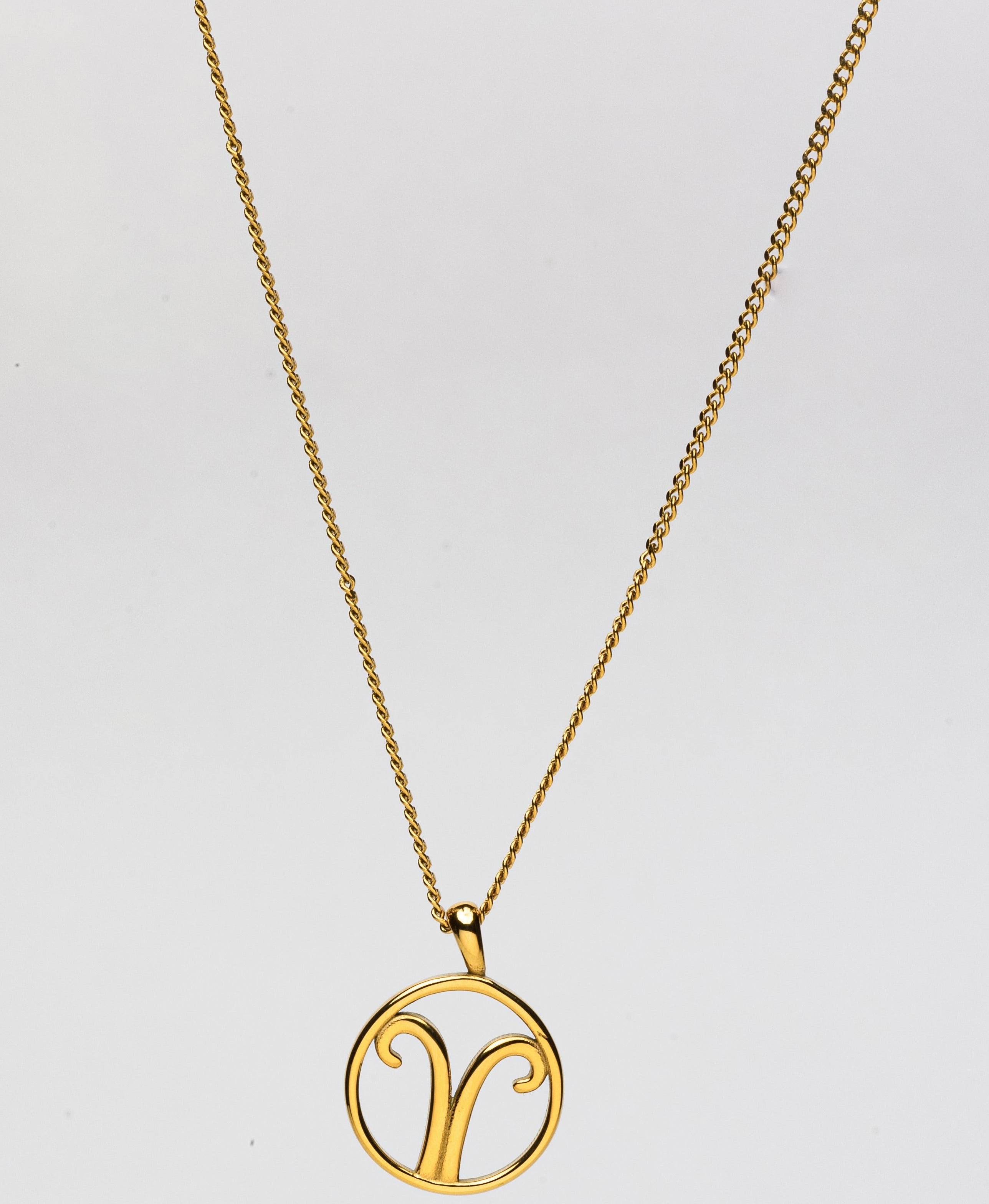 ARIES (GOLD) Pendant+ Chain