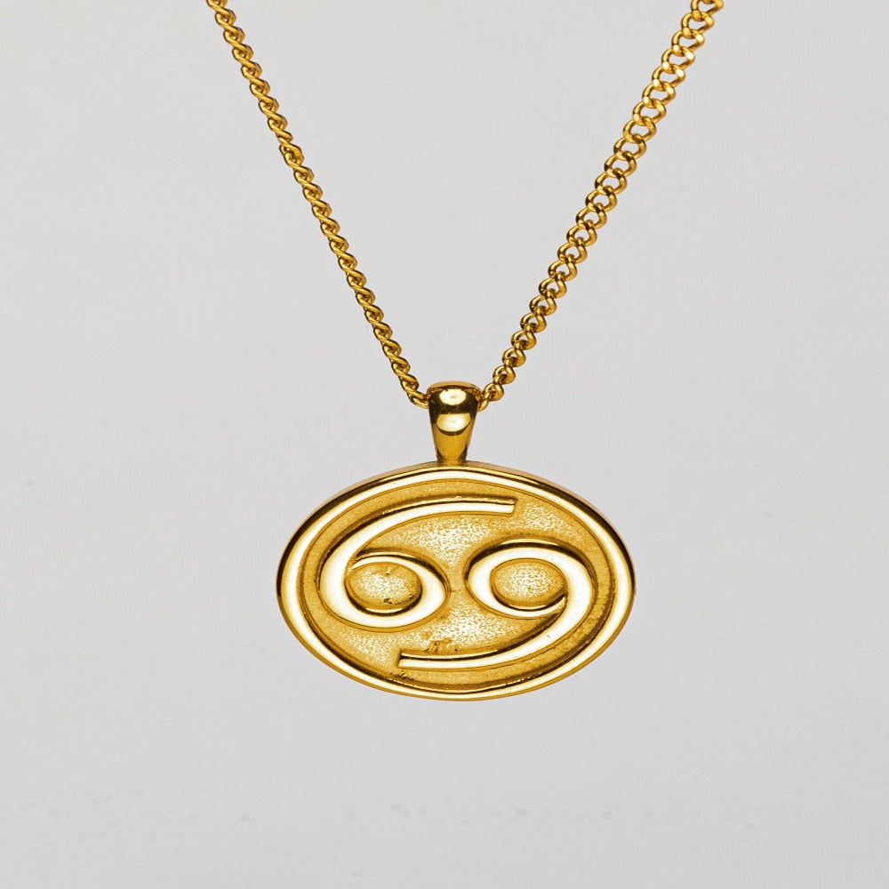 CANCER (GOLD) Pendant+ Chain