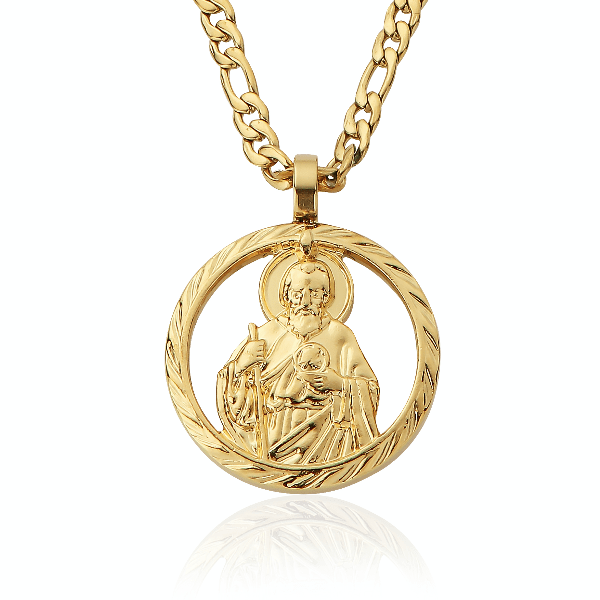 ST. JUDE (GOLD) Pendant+ Chain