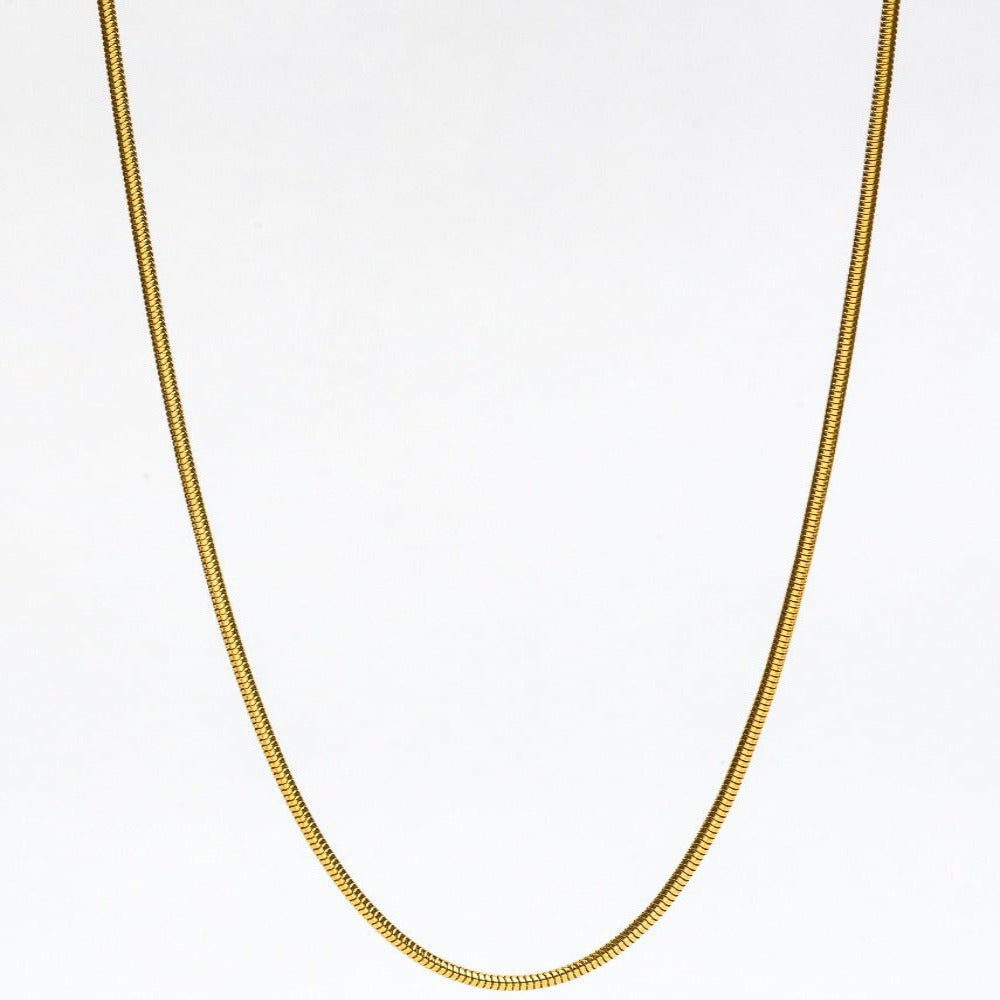 SNAKE CHAIN (GOLD) 2MM