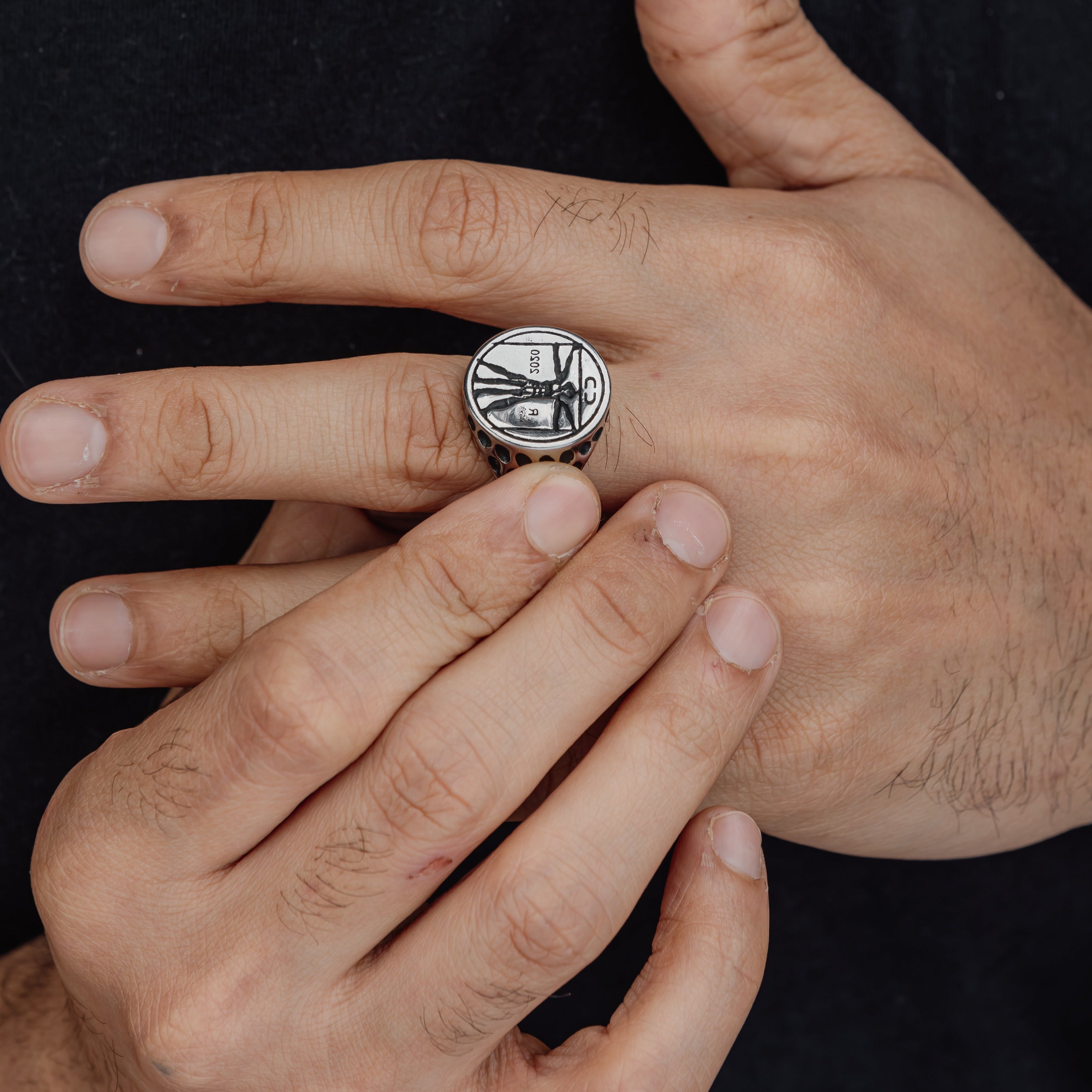 VITRUVIAN RING (SILVER)