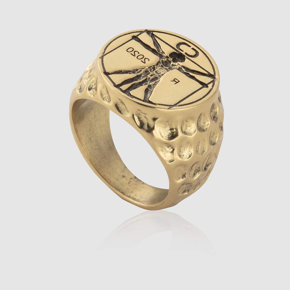 VITRUVIAN RING (GOLD)