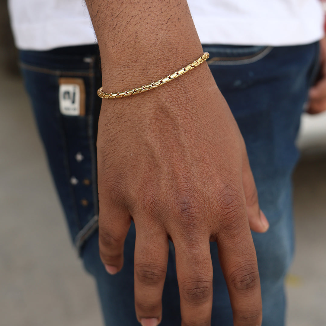 Cobra Gold BRACELET (3 MM)