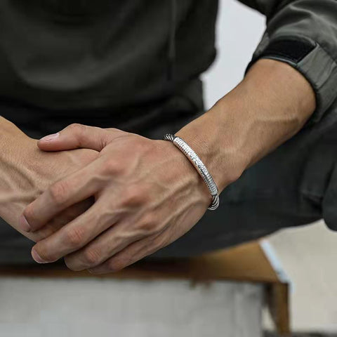 Men’s Classic Metal Cuff