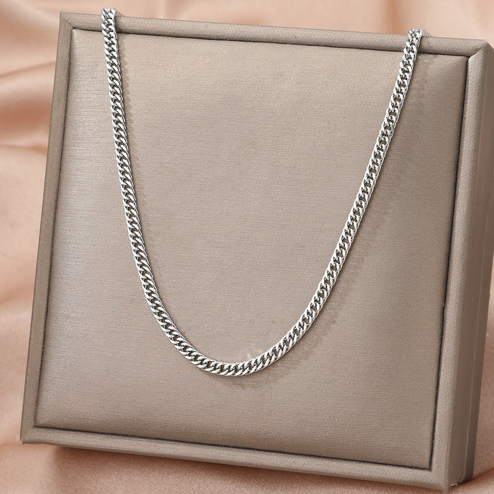 Cuban Link Men's Titanium Chain - 3mm