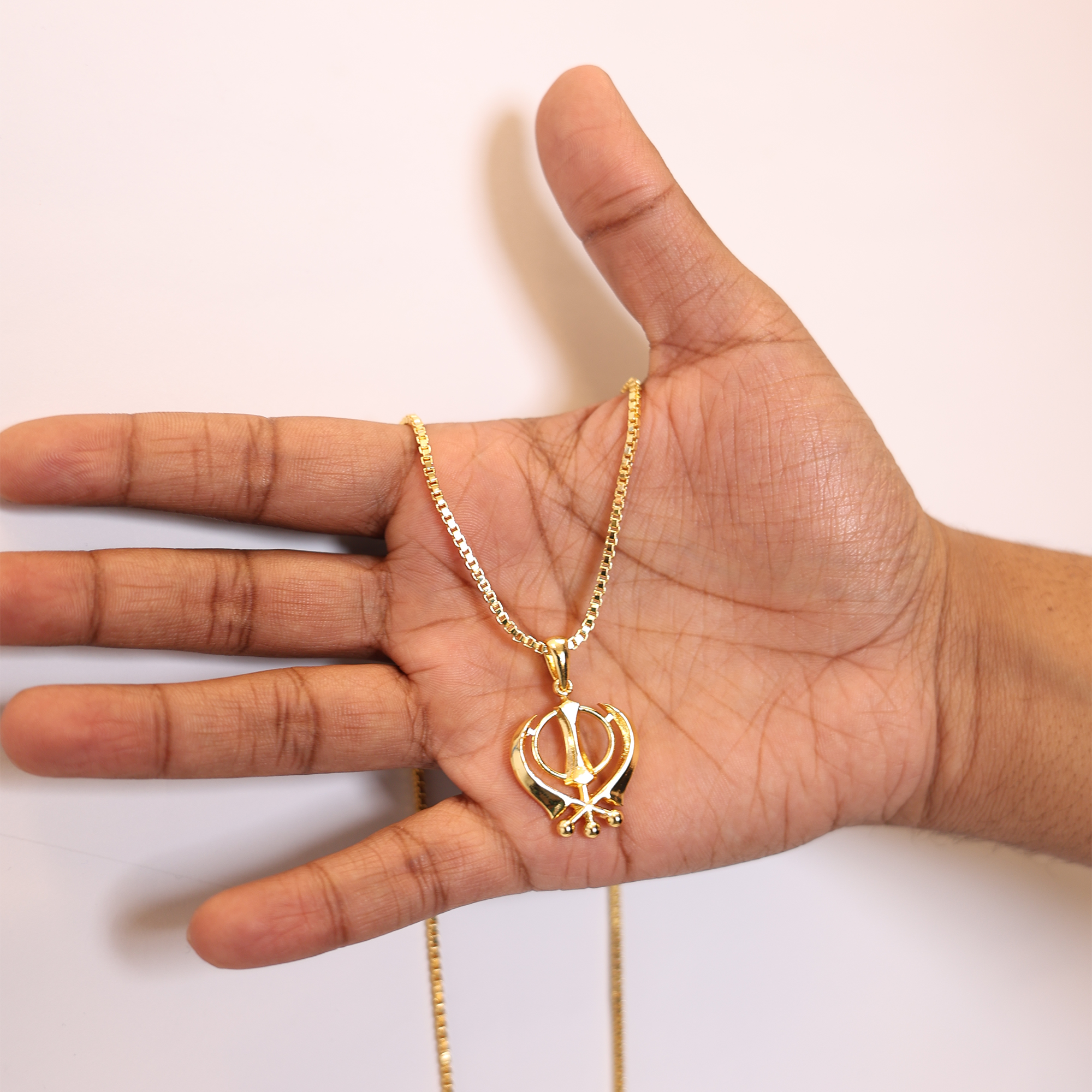 KHANDA PENDANT (18K Gold Plated)