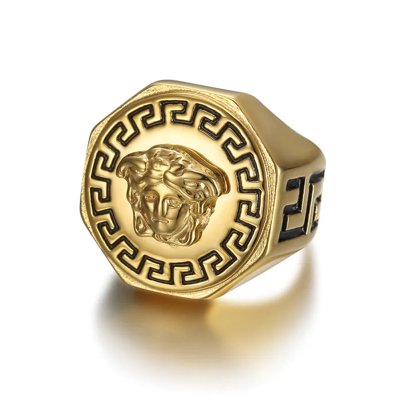 Titanium Medusa Ring