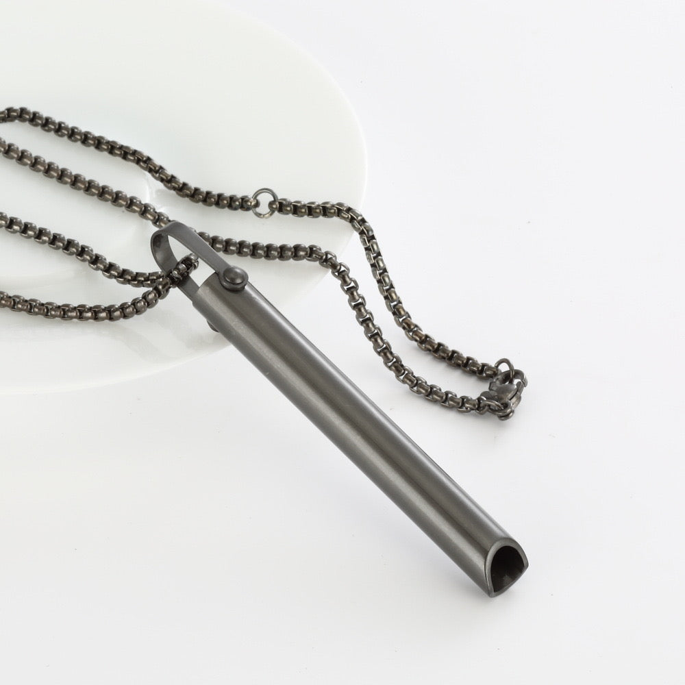 Anti Anxiety Breathing Pendant + Chain