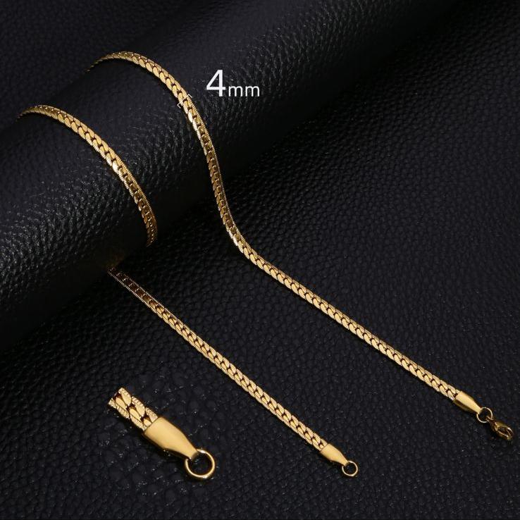Herringbone (Gold) Chain