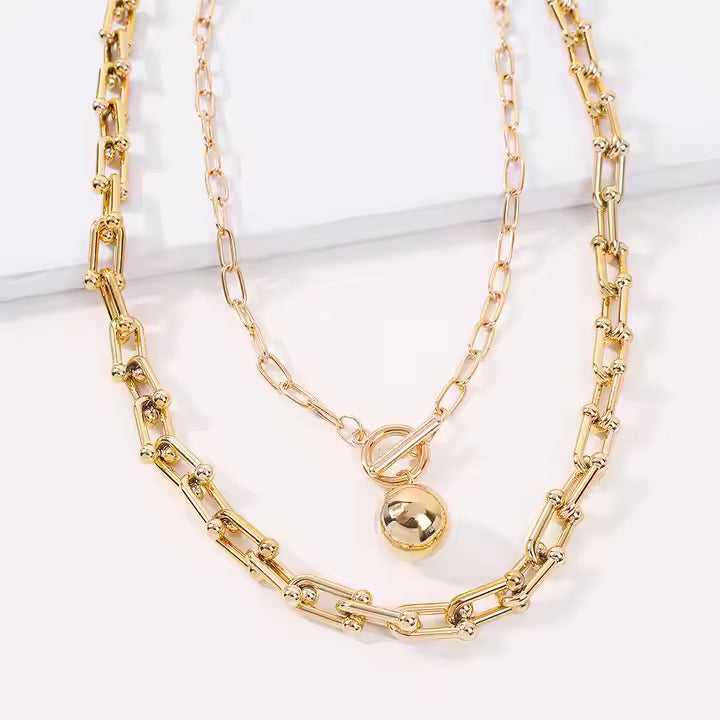 Dual Grace Layered Necklace