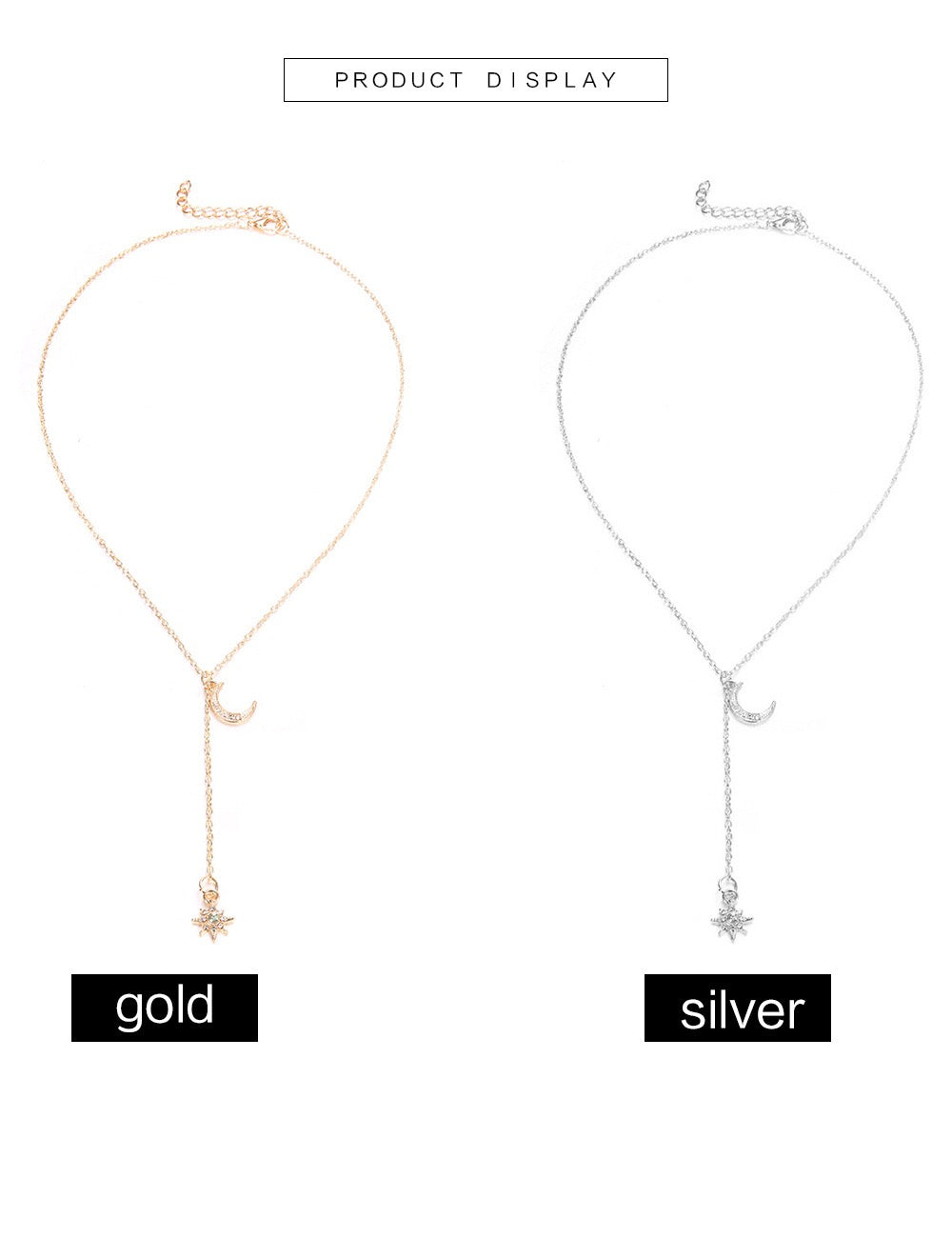 Moon & Star Necklace