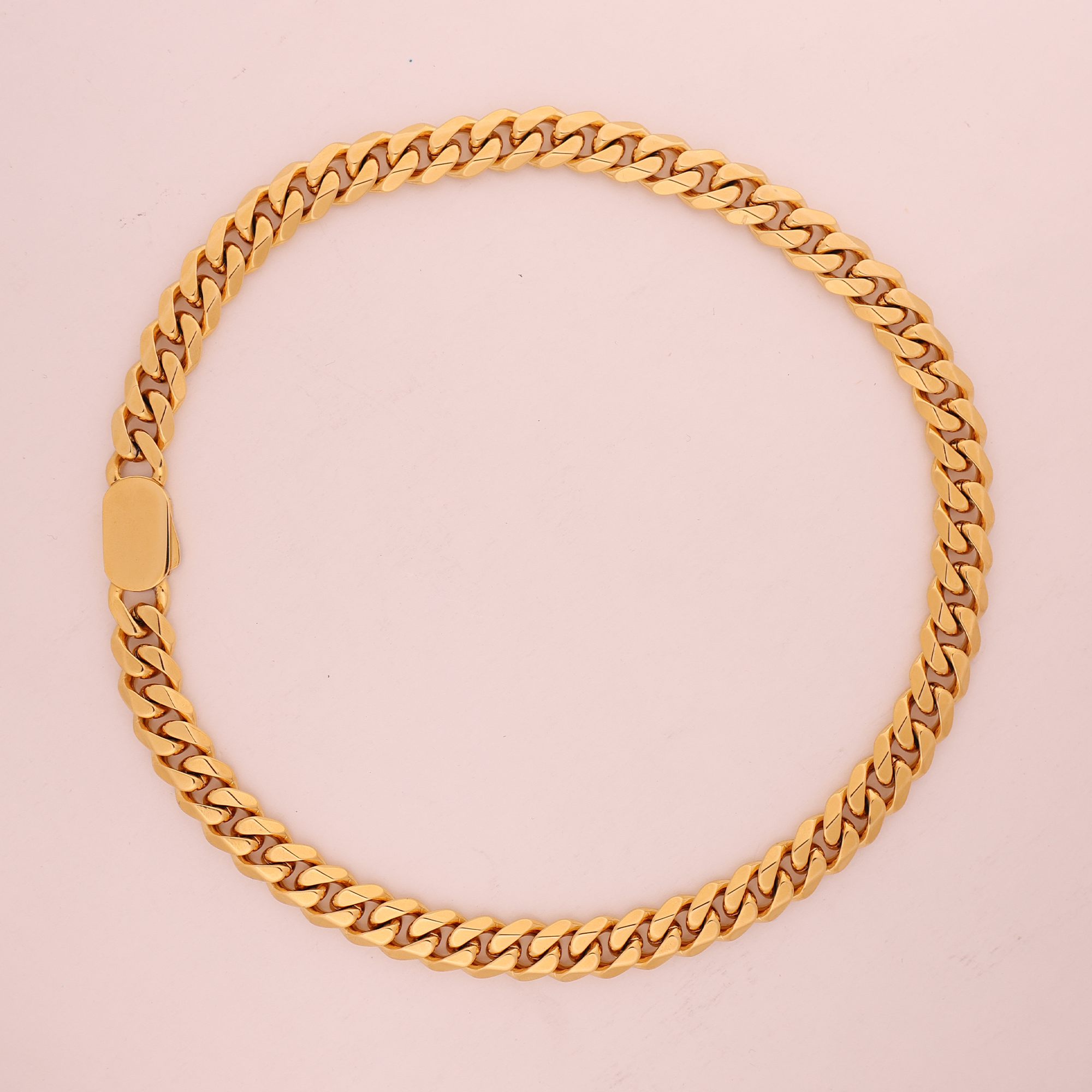 CUBAN CHAIN (18K GOLD PLATING ) 12MM