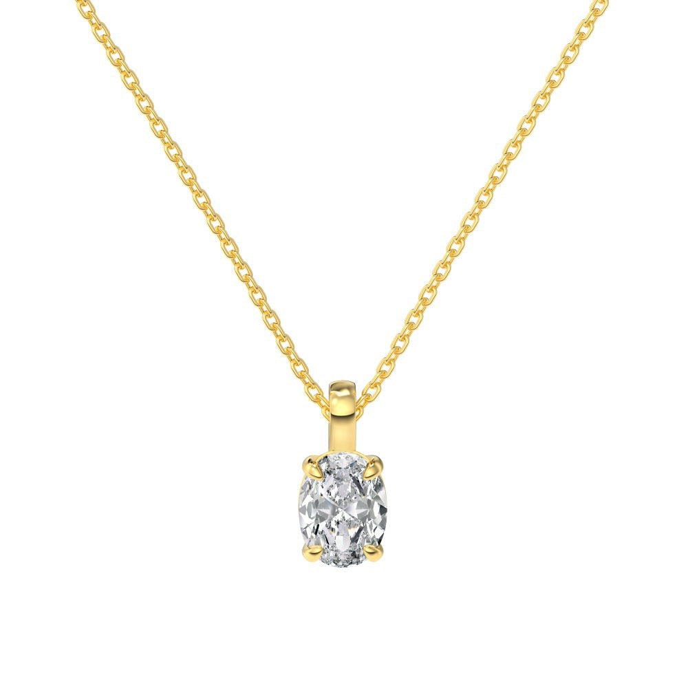 Zircon Diamond Pendant (925 Sterling Silver)