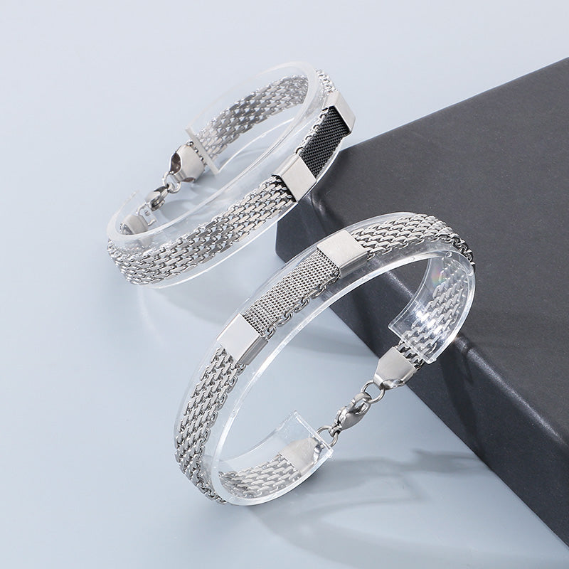 Mesh Style Men's Bracelet