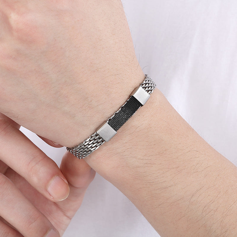 Mesh Style Men's Bracelet