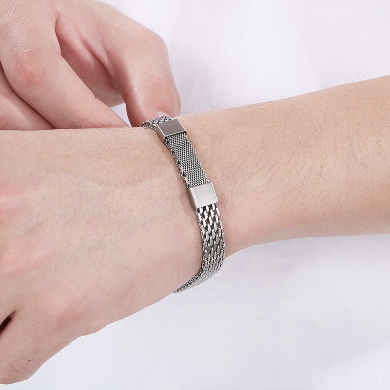 Mesh Style Men's Bracelet