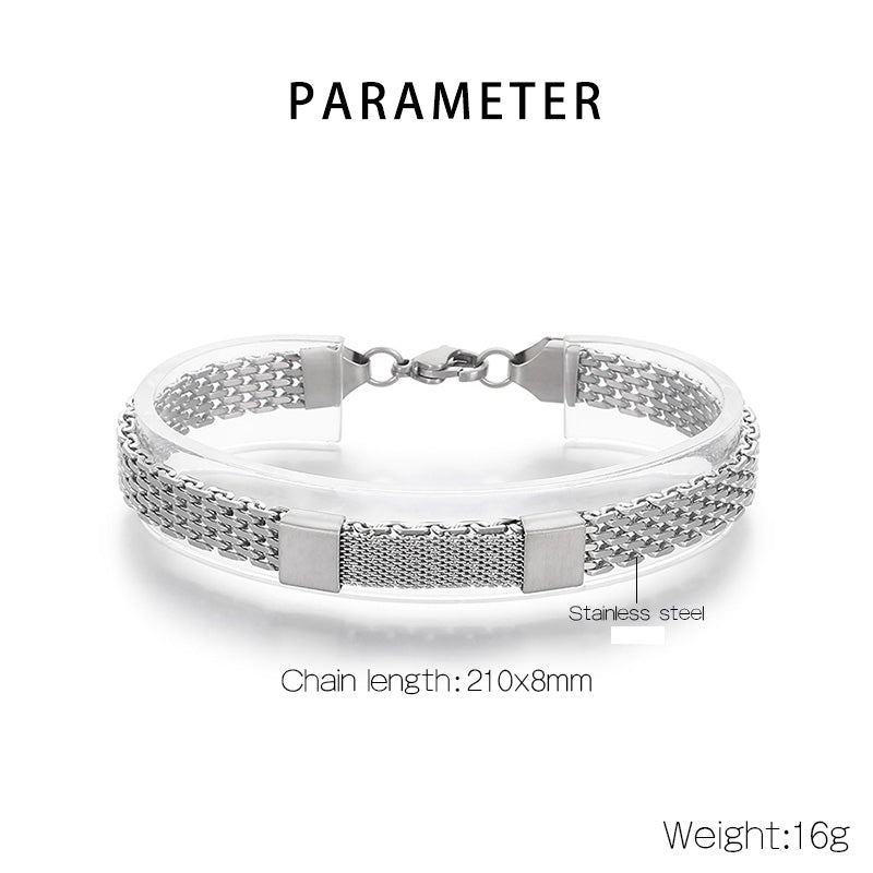 Mesh Style Men's Bracelet