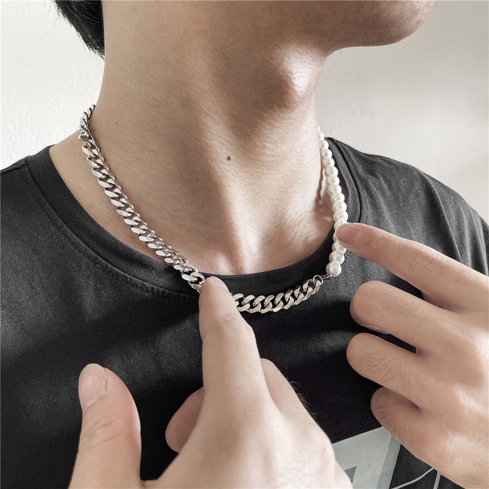 Pearl Pendant + Chain